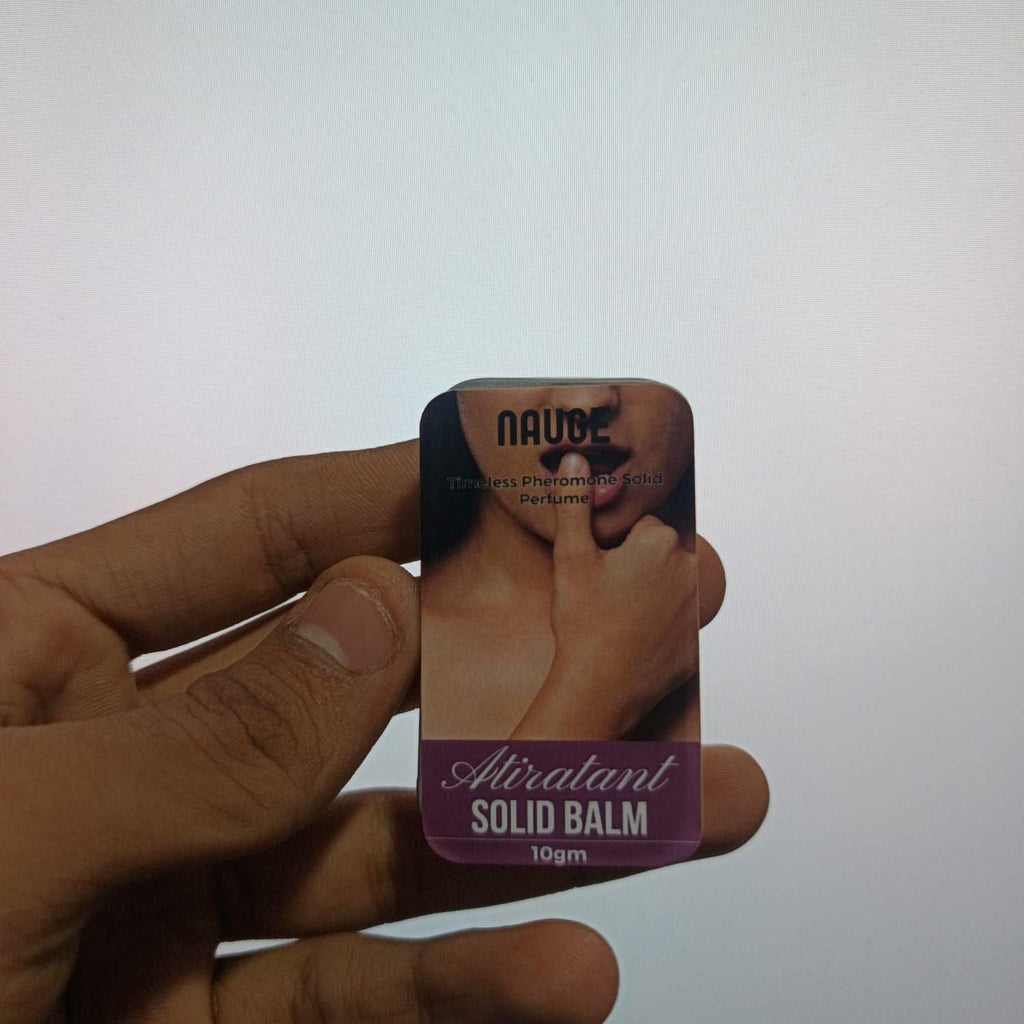 NAUGE Timeless Solid Pheromone Perfume (10g) - Portable & Elegant