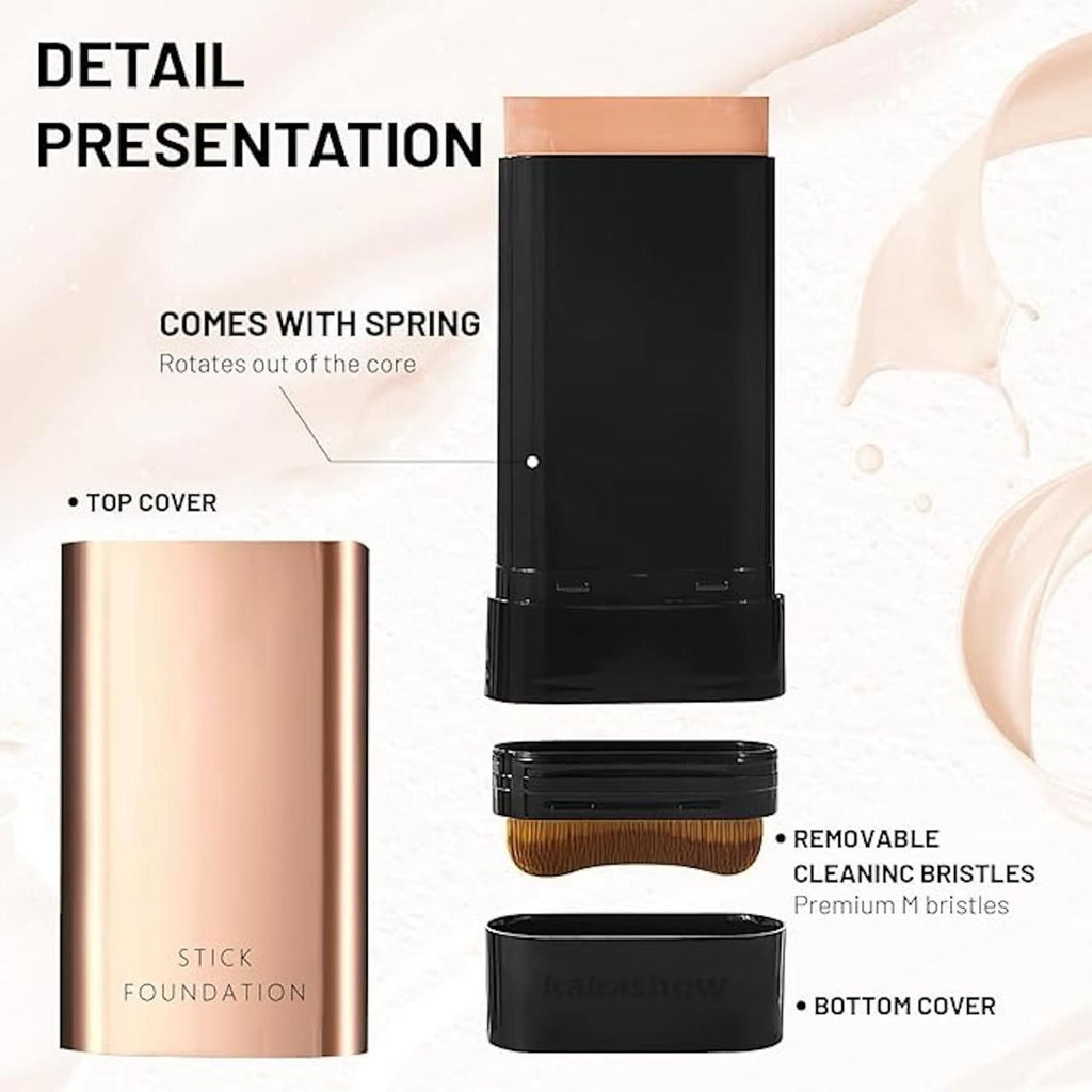 2 in 1 Dual Head Foundation & concealer Stick (High coverage))