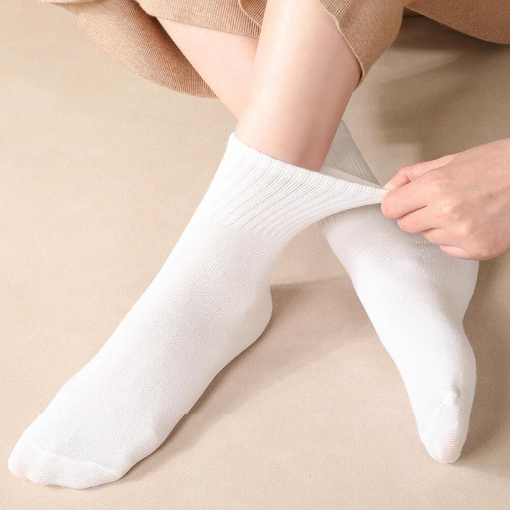 Travel-Friendly Disposable Cotton Socks- Hygienic & Wash-Free(Portable Pack)