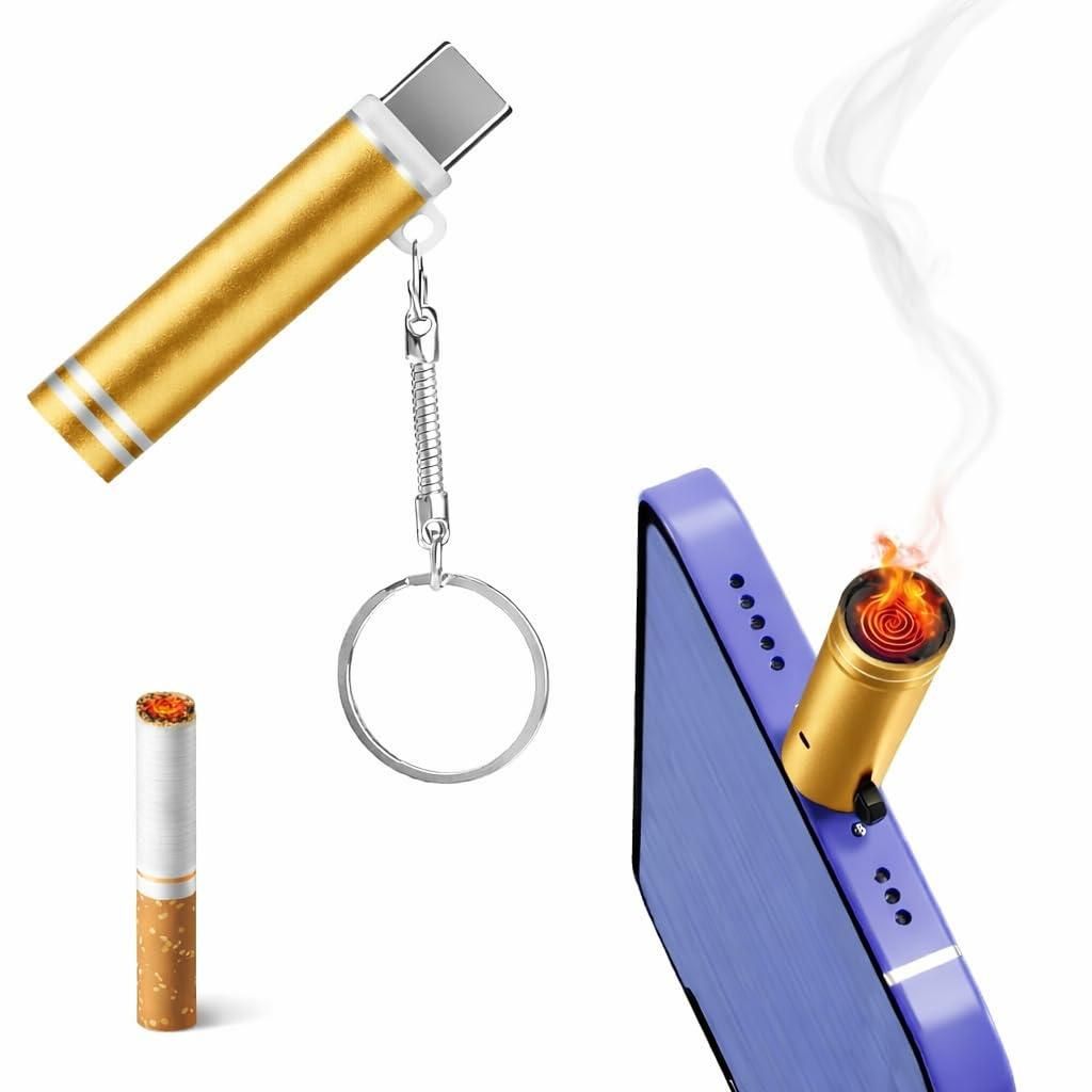 Rechargeable Windproof Electronic Lighter (USB Type-C)