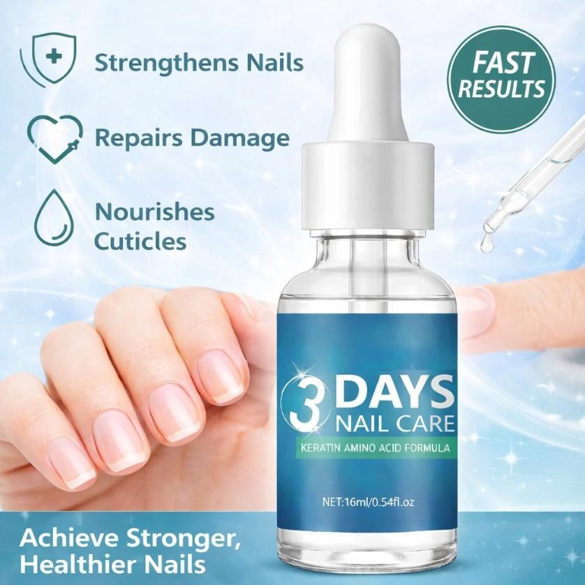 Professional Nail Repair Serum (16ml) - Keratin & Amino Acid Treatment