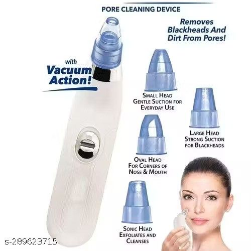 4-in-1 Multi-Function Facial Pore Cleaner - Electric Blackhead & Acne Remover Vacuum